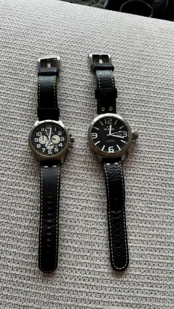 Twee TW Steel Horloges - TW22 & TW675 Lotus Renault GP, Sieraden, Tassen en Uiterlijk, Horloges | Heren, Gebruikt, Polshorloge