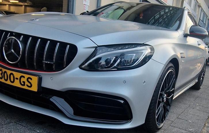 Collectable: AMG C63 S Edition 1-V8-Carbon-Alarm-Keramisch, Auto's, Mercedes-Benz, Particulier, C-Klasse, 360° camera, ABS, Achteruitrijcamera