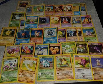Oude Pokemon Kaarten Base Set 1995 beschikbaar voor biedingen