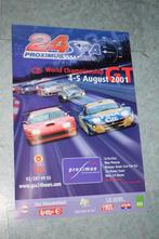 Auto poster van 24 H spa francorchamps Ferrari uit 2001, Verzamelen, Merken en Reclamevoorwerpen, Ophalen of Verzenden, Zo goed als nieuw
