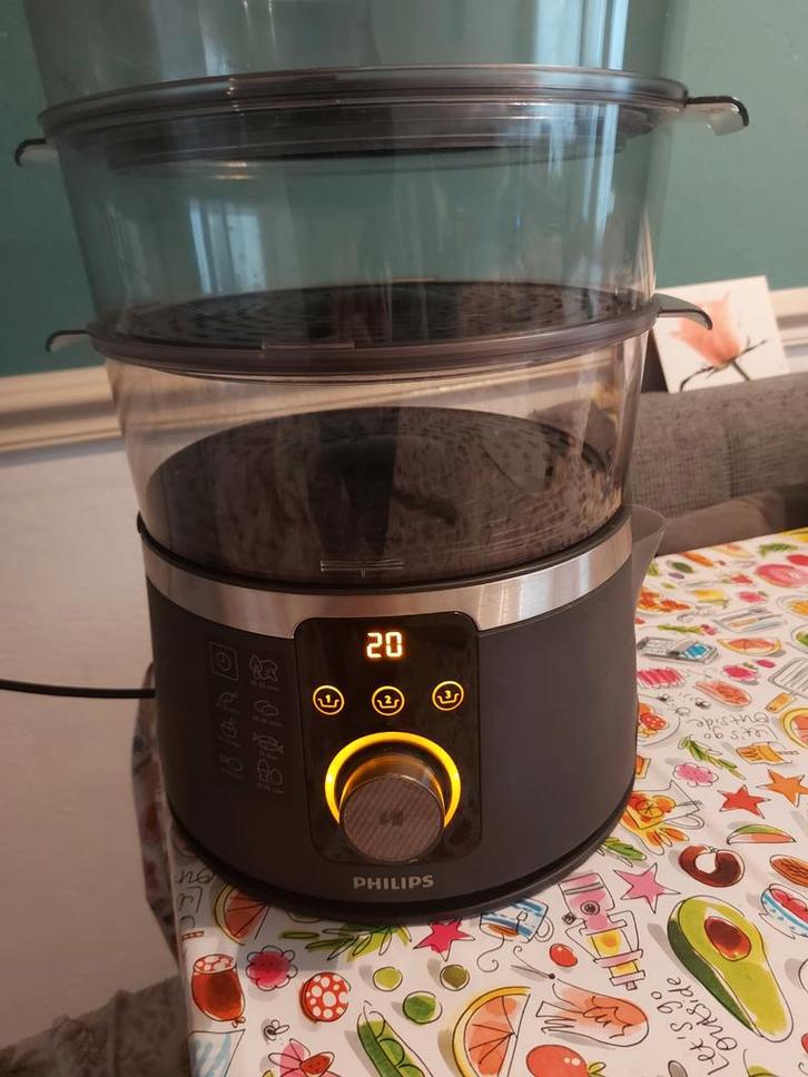 Philips Stoomkoker HD9140/91, Witgoed en Apparatuur, Stoomapparaten, Gebruikt, Stoomreiniger, Ophalen of Verzenden