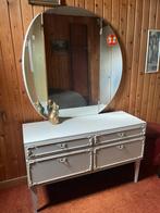 Vintage kaptafel, kledingkast en nachtkastje, Huis en Inrichting, Slaapkamer | Complete slaapkamers, Gebruikt, Eenpersoons, Ophalen