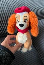 Disneystore knuffel  Hond Lady uit Lady en de Vagebond, Ophalen of Verzenden, Zo goed als nieuw, Hond
