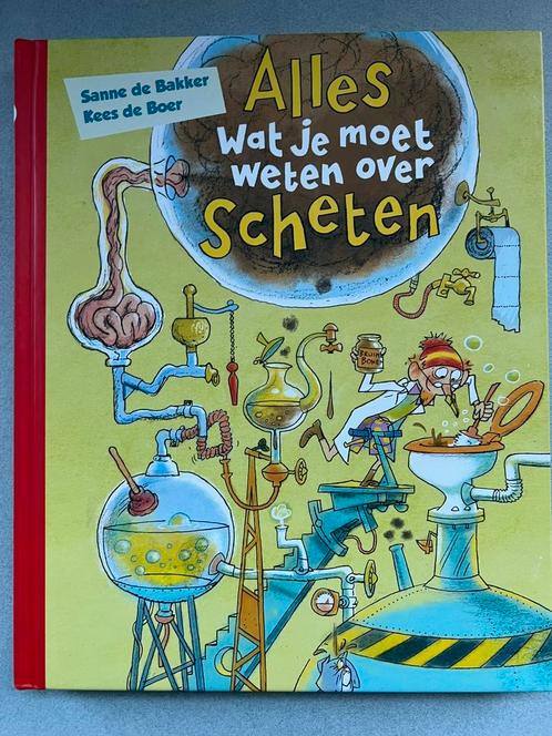 Sanne de Bakker - Alles wat je moet weten over scheten, Boeken, Kinderboeken | Jeugd | onder 10 jaar, Zo goed als nieuw, Ophalen of Verzenden