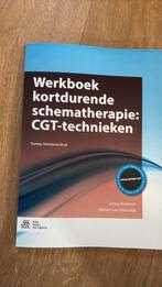 Werkboek kortdurende schematherapie: CGT- technieken, Ophalen of Verzenden, Zo goed als nieuw, Michiel van Vreeswijk; Jenny Broersen