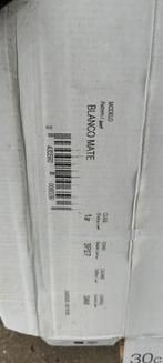 38 Witte Wandtegels 30x60cm, Ophalen, Nieuw, Minder dan 20 cm, Minder dan 5 m²