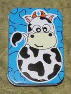 Blikje met afbeelding van een koe, Ophalen of Verzenden, Nieuw, Overige, Overige merken