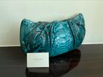 Zagliani authentic Python oversize clutch, Sieraden, Tassen en Uiterlijk, Tassen | Damestassen, Ophalen of Verzenden, Zo goed als nieuw