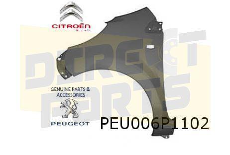 Peugeot 107 (-7/14) voorscherm Rechts Origineel! 7841S8, Auto-onderdelen, Carrosserie en Plaatwerk, Spatbord, Citroën, Peugeot