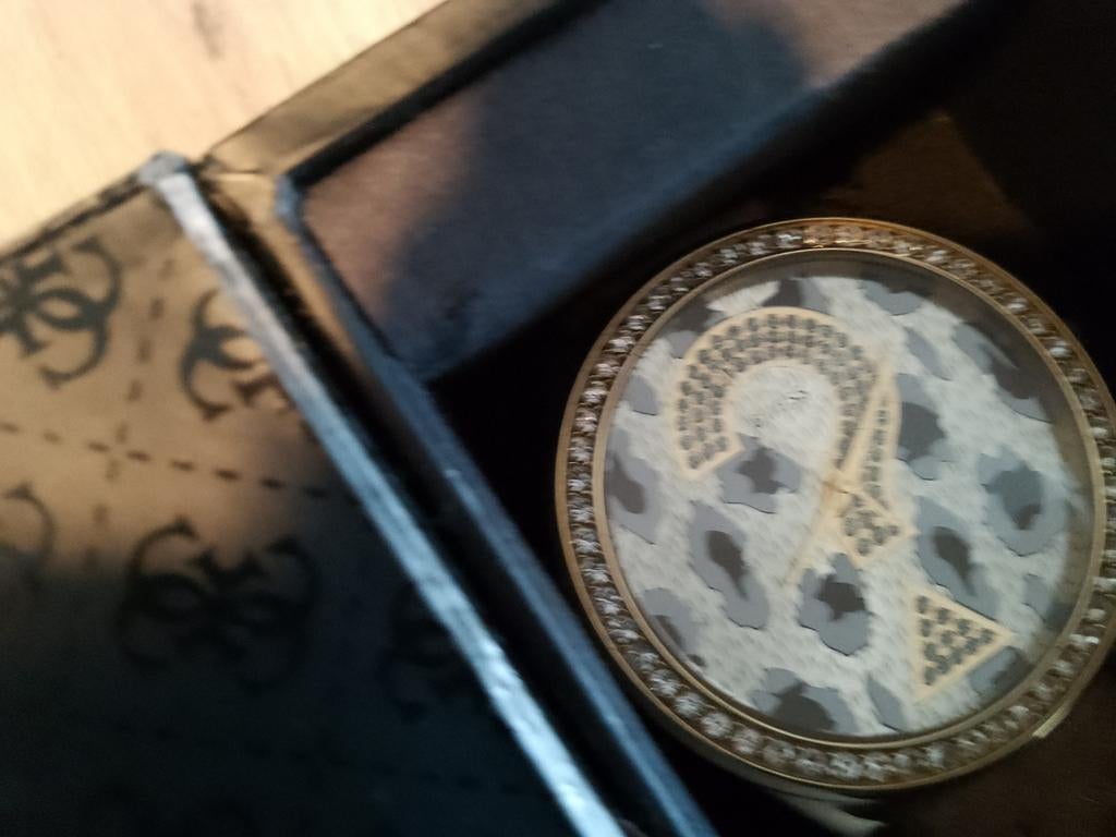 Oldschool Guess horloge, Ophalen of Verzenden, Staal, Guess