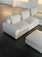 Minotti Jagger Design Bank | Ecru (NIEUWSTAAT), Metaal, 250 tot 300 cm, Hoekbank, Ophalen of Verzenden