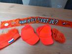 oranje petten muts sjaal, Gebruikt, Ophalen of Verzenden, Oranje of Koningsdag