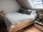 Boxspring IKEA ESPEVÄR, Ophalen, Beige, Tweepersoons, 200 cm