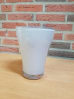 Vaas, rond, van grijs glas, Ophalen of Verzenden, 'T Olde Gre-j, Info@toldegrej.nl, Endepoelstraat 20f Didam