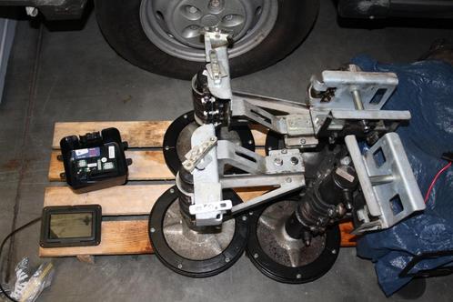 ALKO / EP Level systeem  hydraulische steunen set, Caravans en Kamperen, Camper-accessoires, Zo goed als nieuw, Ophalen