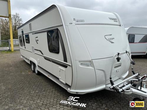 Fendt Saphir 650 SKM - ZEER RUIM MET STAPELBED, Caravans en Kamperen, Caravans, tot en met 6, 1500 - 2000 kg, Overige, Fendt, Overige