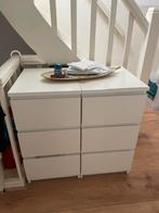 2 x ikea malm ladenkastjes, Ophalen, Minder dan 50 cm, Gebruikt, 3 of 4 laden