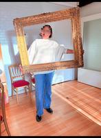 Antieke lijst goud gips, Antiek en Kunst, Ophalen