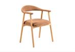 by fonQ Nordic Eetkamerstoel Eikenhout Rosewood | €189 ps nu, Byfonq, Bruin, Byfonq, Nieuw