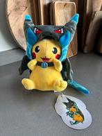 Pokemon knuffel Pikachu met Lucario cape, Pokemon, Overige typen, Nieuw, Ophalen of Verzenden