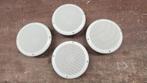 Set 4 stuks inbouwluidspreker waterproof IP44, 100W, 8 Ohm, Overige merken, Overige typen, Ophalen of Verzenden, Zo goed als nieuw