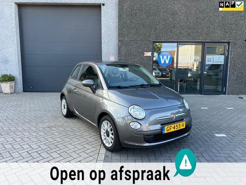 Fiat 500 1.0 TwinAir Pop Airco! Nap! Grijs! Nieuwe Apk!, Auto's, Fiat, Bedrijf, Te koop, ABS, Airbags, Airconditioning, Bluetooth