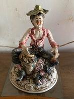 Capodimonte vintage hobo beeld, Ophalen, Gebruikt, Mens