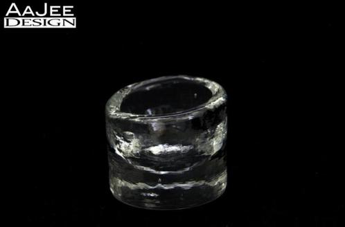 Kandelaartje van glas - Scandinavisch design - Artglass, Huis en Inrichting, Woonaccessoires | Kandelaars en Kaarsen, Gebruikt