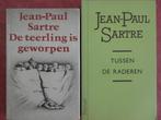 Jean-Paul Sartre  De teerling is geworpen  Tussen de raderen, Ophalen of Verzenden, Zo goed als nieuw