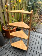 RÅGRUND wastafel-/hoekrek van bamboe – 34x100 cm, Tuin en Terras, Ophalen, Zo goed als nieuw, Overige typen