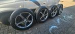 5x130 velgen 255/55r19 banden Porsche Audi Volkswagen, Gebruikt, 255 mm, Velg(en), Zomerbanden