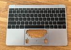 Meerdere Topcase macbook 2017 spacegrey, Computers en Software, Apple Macbooks, Ophalen of Verzenden, Zo goed als nieuw, 12 inch