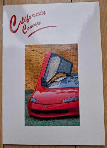 Chevrolet California Concept.  Persmapje uit 1991. € 12,50  beschikbaar voor biedingen