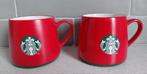 2 rode Starbucks mokken (2025), Ophalen, Zo goed als nieuw, Overige stijlen, Kop(pen) en/of Schotel(s)