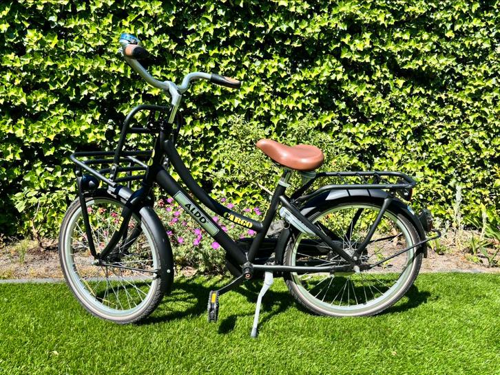 Aldo cargo Load meisjesfiets zwart 20inch, Fietsen en Brommers, Fietsen | Meisjes, Gebruikt, 20 inch, Ophalen