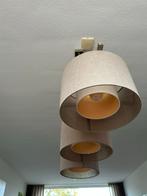 Taupe Hanglamp Eetkamer, Huis en Inrichting, Lampen | Hanglampen, Ophalen, Gebruikt, Stof, 50 tot 75 cm
