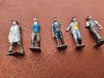 5 Britains figuurtjes jaren 50 met manco, Antiek en Kunst, Ophalen of Verzenden
