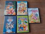 5 dvd's Walt Disney, Mickey, Winnie de Poeh, Knorretje, Cd's en Dvd's, Dvd's | Tekenfilms en Animatie, Alle leeftijden, Ophalen of Verzenden