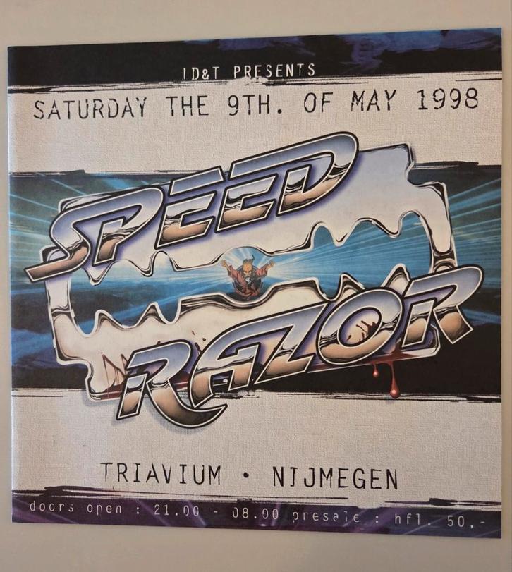 Flyers Hardcore Gabber ID&T Thunderdome Rave flyers, Verzamelen, Muziek, Artiesten en Beroemdheden, Zo goed als nieuw, Foto of Kaart