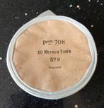 Mooie oude rol heel lichtblauw lint, Antiek en Kunst, Curiosa en Brocante, Ophalen of Verzenden