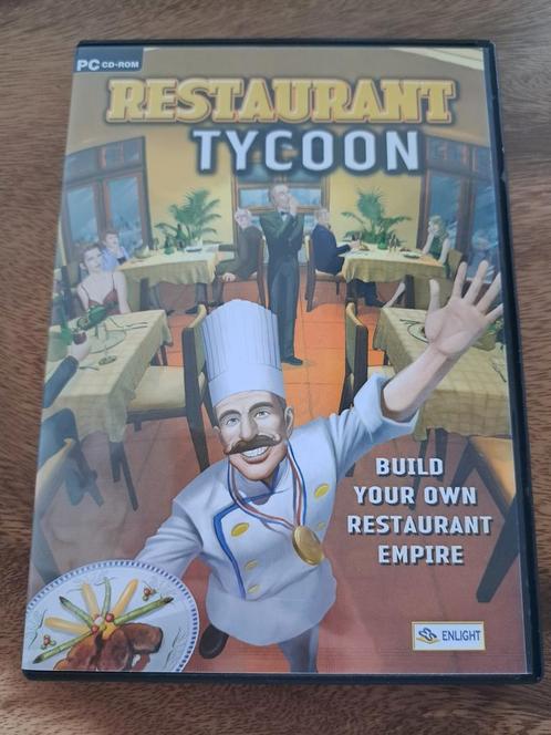 Pc game Restaurant Tycoon spel cd-rom, Spelcomputers en Games, Games | Pc, Gebruikt, Ophalen of Verzenden