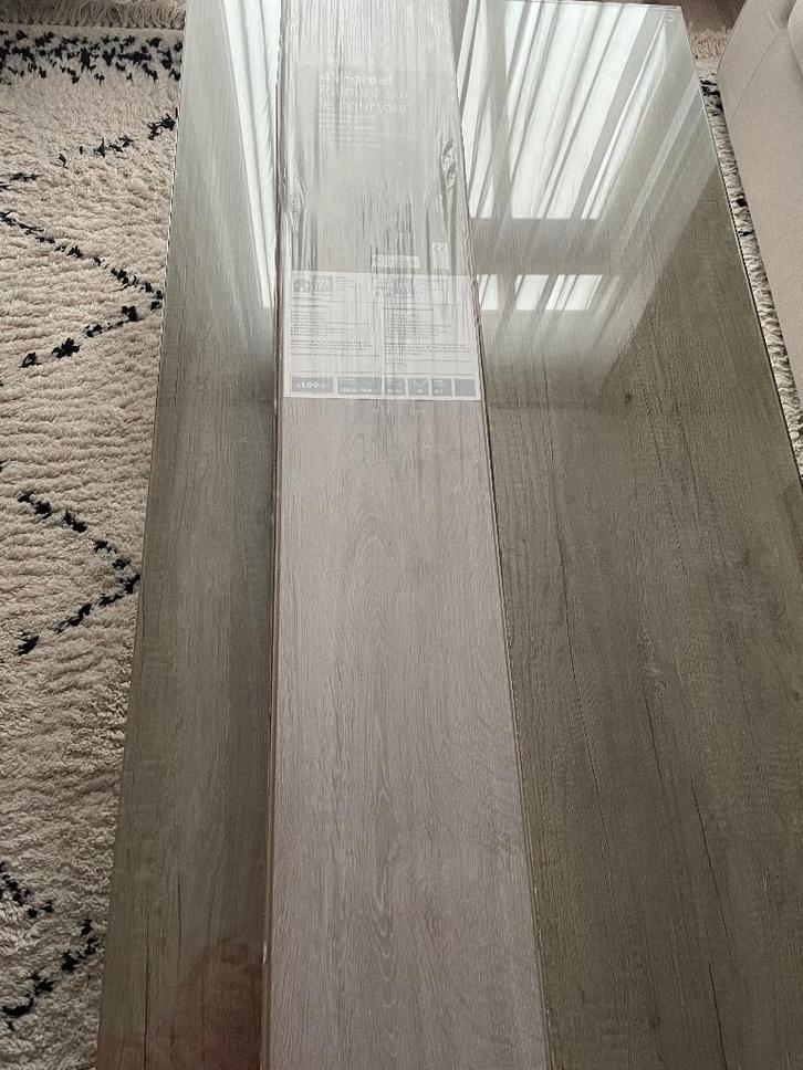 Laminaat Elan kalkgrjs eiken (nieuw) 15 pakken!, Doe-het-zelf en Verbouw, Vloerdelen en Plavuizen, Nieuw, Laminaat, Hout, 50 tot 150 cm