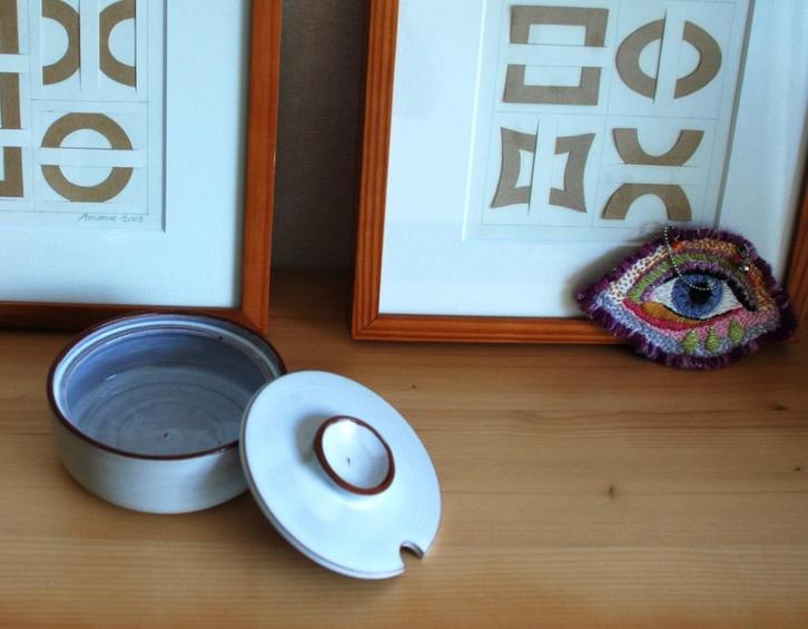 Mobach vintage suikerpotje, Antiek en Kunst, Antiek | Keramiek en Aardewerk, Ophalen of Verzenden