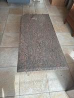 Granieten Salontafel & Bijzettafel, Ophalen, Overige materialen, Gebruikt, 100 tot 150 cm