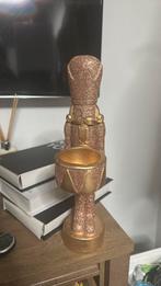 Notenkraker goud/ roze glitter, Huis en Inrichting, Woonaccessoires | Zuilen en Pilaren, Ophalen, Zo goed als nieuw