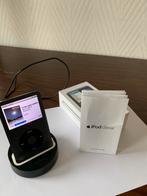 Apple iPod classic 160 GB met oplaad dock., Audio, Tv en Foto, Mp3-spelers | Apple iPod, Ophalen of Verzenden, Zwart, Classic