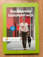 Basiskennis taalonderwijs - Zo goed als nieuw!, Boeken, Studieboeken en Cursussen, Ophalen, Zo goed als nieuw, HBO