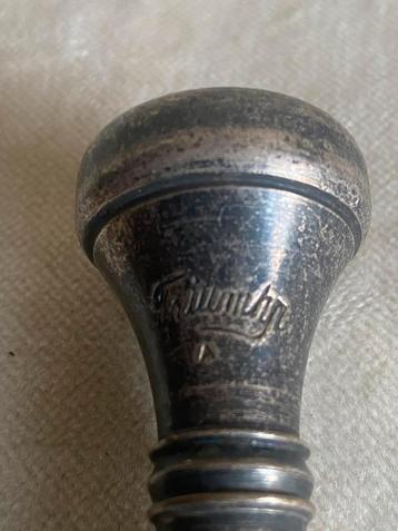 Antiek mondstuk trompet/cornet Triumph. beschikbaar voor biedingen