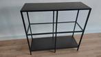 VITTSJÖ stellingkast IKEA
zwart metaal, 2x2, glas, Huis en Inrichting, Tafels | Sidetables, Ophalen, 50 tot 100 cm, Zo goed als nieuw