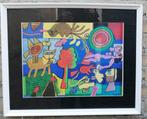 Corneille, Autour de l'arbe magique. Poster. 53/43 cm., Ophalen, Zo goed als nieuw